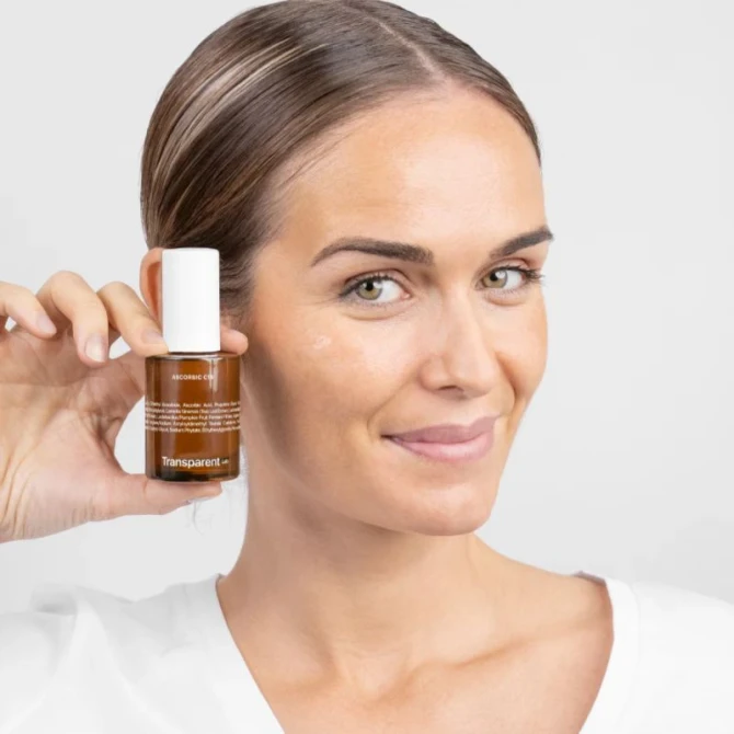Transparent Lab Ascorbic C15 - rozświetlające serum przeciwstarzeniowe - 30ml