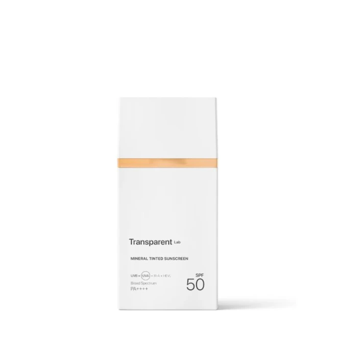 Transparent Lab Mineral Tinted Sunscreen Medium - mineralny krem z filtrem SPF50 Medium - 100ml