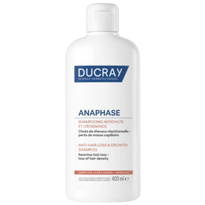 DUCRAY ANAPHASE Szampon przeciw wypadaniu i na porost włosów - 400ml