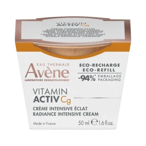 AVENE EAU THERMALE VITAMIN ACTIV  Cg Krem intensywnie rozjaśniający eco - refill - 50ml