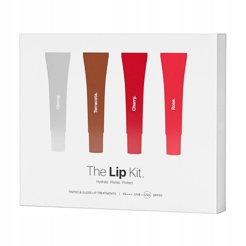 Transparent Lab The Lip Kit - zestaw nawilżających balsamów do ust - 4×15ml