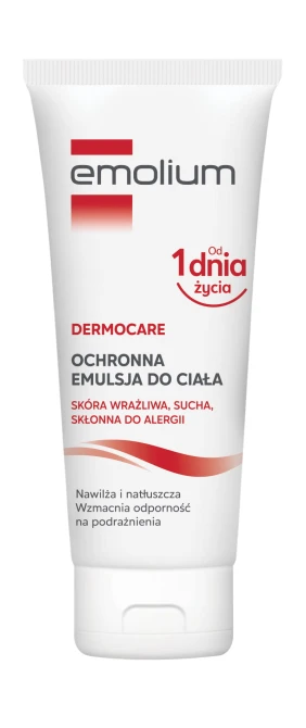 EMOLIUM DERMOCARE Ochronna Emulsja Do Ciała - skóra wrażliwa - 200ml