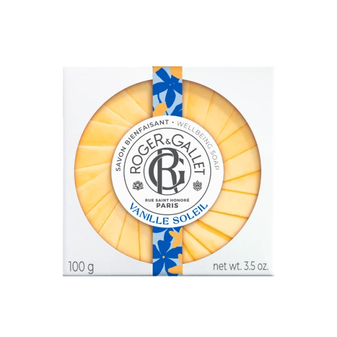 Roger&Gallet mydło Vanille Bleue z wanilią z Madagaskaru - 100g