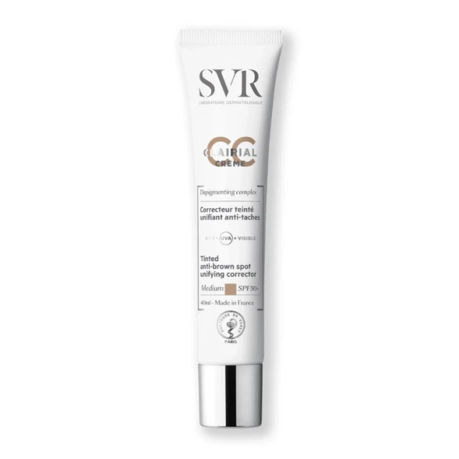 SVR CLAIRIAL CC krem koloryzujący SPF50+ MEDIUM - 40ml
