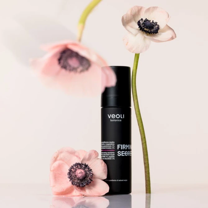 Veoli Botanica Firming Secret - ujędrniająco-regenerująca, senolityczna maska do twarzy, szyi i dekoltu - 50ml