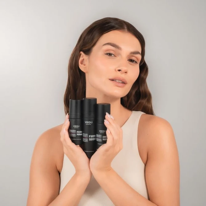 Veoli Botanica Firming Secret - ujędrniająco-regenerująca, senolityczna maska do twarzy, szyi i dekoltu - 50ml