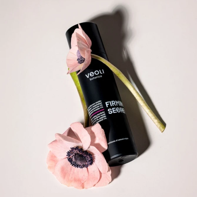 Veoli Botanica Firming Secret - ujędrniająco-regenerująca, senolityczna maska do twarzy, szyi i dekoltu - 50ml