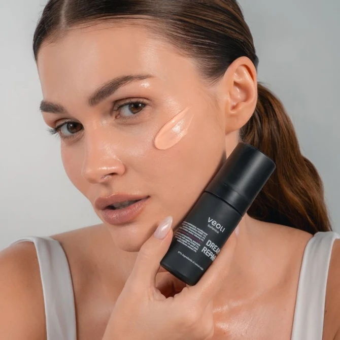 Veoli Botanica Dream Repair - regenerująco-wygładzający, senolityczny krem do twarzy na noc - 30ml