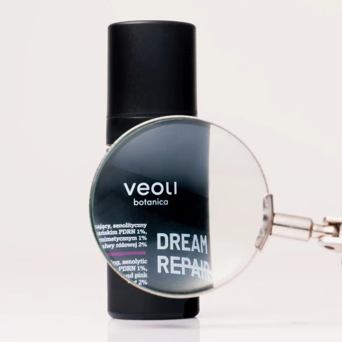 Veoli Botanica Dream Repair - regenerująco-wygładzający, senolityczny krem do twarzy na noc - 30ml