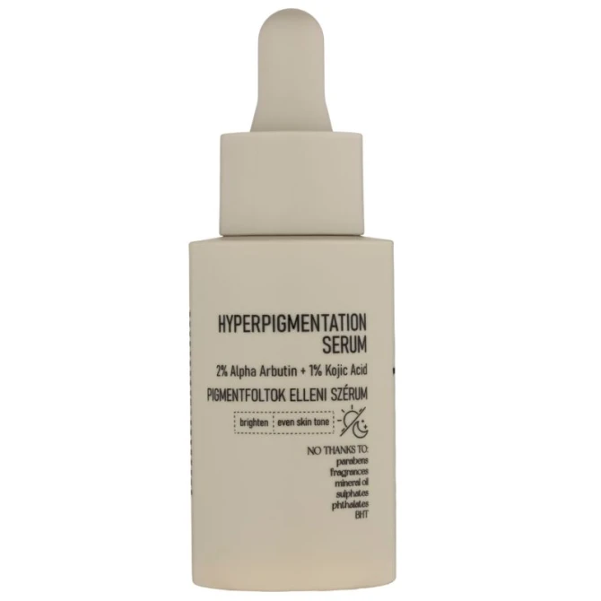 Nerds Serum na przebarwienia – 2% alfa-arbutyna + 1% kwas kojowy - 30ml