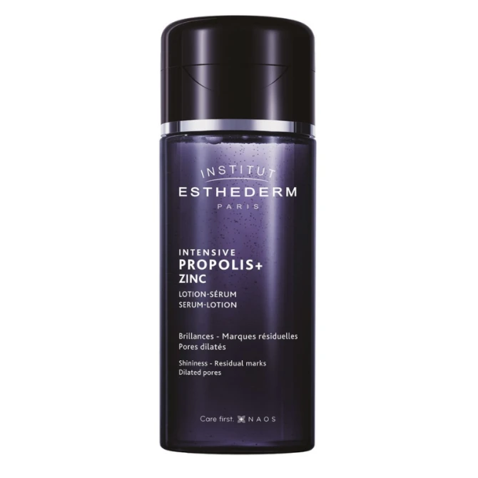 INSTITUT ESTHEDERM Intensive Propolis+ Zinc Lotion, zaawansowany serum-lotion z propolisem, o działaniu oczyszczającym