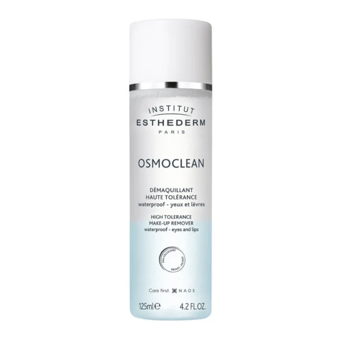 INSTITUT ESTHEDERM OSMOCLEAN High Tolerance Make-Up Remover, delikatny, dwufazowy płyn do demakijażu oczu i ust 125ml