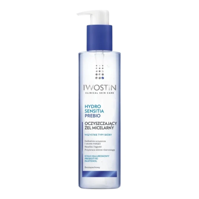 Iwostin Hydro Sensitia PreBIOOczyszczający żel Micelarny - 200ml