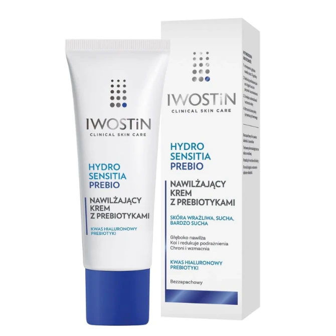 Iwostin Hydro Sensitia PreBIONawilżający krem z Prebiotykami - 50ml