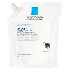 La Roche-Posay Lipikar Syndet AP+ Kremowy żel myjący refill - 400ml