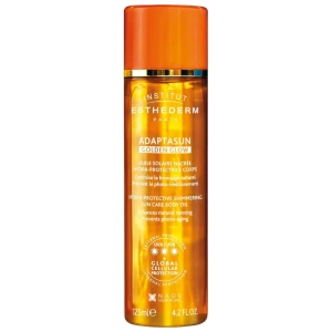 INSTITUT ESTHEDERM SUN CARE Adaptasun Golden Glow Hydra-Protective Shimmering Sun Care Body Oil, ochronny olejek do ciała, nawilża i rozświetla skórę 125ml