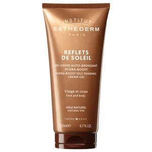 INSTITUT ESTHEDERM SUN CARE Hydra-Boost Self-Tanning Cream-Gel, ultrasensoryczny samoopalacz, przywracający rezerwy wody w skórze 200ml