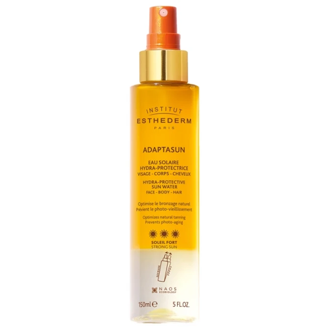 INSTITUT ESTHEDERM SUN CARE Adaptasun Eau Solaire Hydra-Protectrice SPF 30, dwufazowy spray wzmacniajacy opaleniznę z wysoką ochroną przeciwsłoneczną