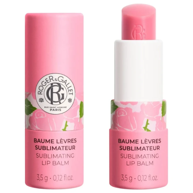 ROGER & GALLET Pomadka pielęgnacyjna do ust Róża - 3.5g