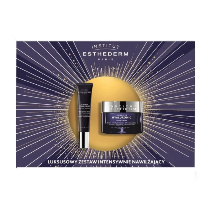 Esthederm Zestaw Intensive Hyaluronic: Krem do twarzy 50ml + Serum pod oczy 15ml