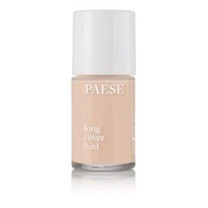 PAESE Long Cover Fluid podkład kryjący o przedłużonej trwałości 01 Jasny Beż 30ml