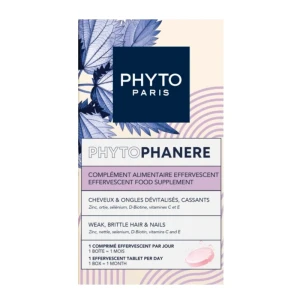 PHYTO PHYTOPHANERE Musujący suplement dla włosów i paznokci - 30ml