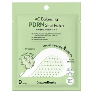Ongredients AC Balancing PDRN Shot Patch plastry na wypryski 9szt