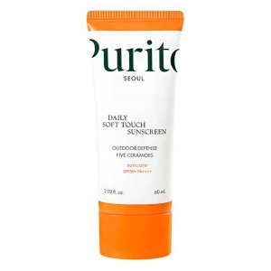 PURITO Daily Soft Touch Sunscreen SPF50+ PA++++ krem przeciwsłoneczny z ceramidami 60ml