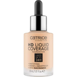 Catrice HD Liquid Coverage Foundation 24H matujący podkład do twarzy 005 Ivory Beige 30ml