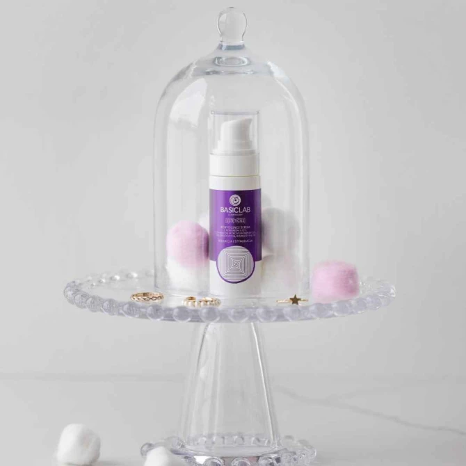 BasicLab ESTETICUS Korygujące Serum Z Retinalem 0,15%, Czynnikiem Wzrostu Kompleks 2%, Karnozyną 2.0 - 30 ml