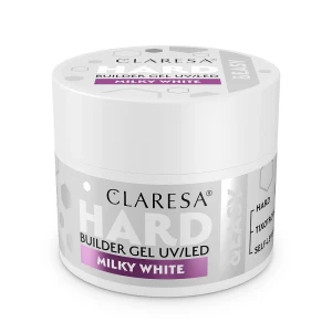 Claresa Hard&amp;Easy Builder Gel żel budujący Milky White 45g