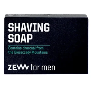 Zew For Men Mydło do golenia z węglem drzewnym z Bieszczad 85ml