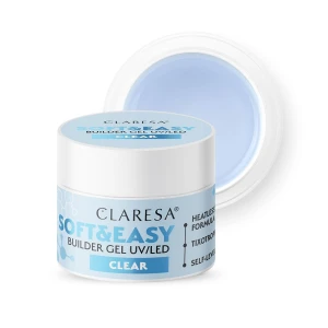 Claresa Soft&amp;Easy Builder Gel żel budujący Clear 45g