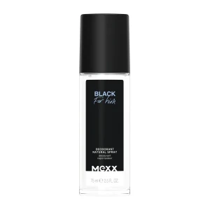 Mexx Black For Him dezodorant w naturalnym sprayu 75ml