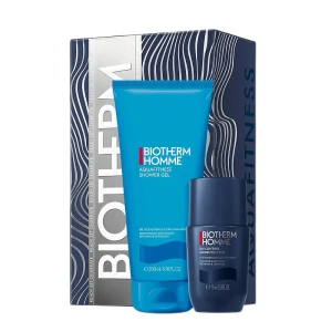 BIOTHERM SET (HOMME AQUAFITNESS SHOWER GEL 200ML +  DEO ROLL-ON 75ML)
