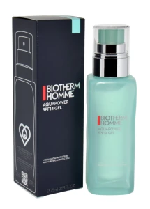 BIOTHERM HOMME AQUAPOWER SPF14 GEL MOISTURIZING & PROTECTING 75ML