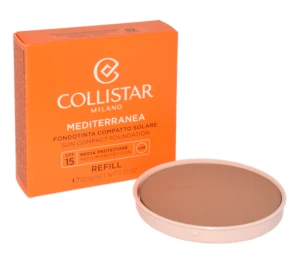 COLLISTAR Mediterranea SUN Compact Foundation Spf15 02 Ischia Refill podkład do twarzy 10,5 g