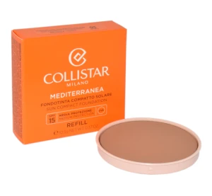COLLISTAR Mediterranea SUN Compact Foundation Spf15 01 ELBA Refill podkład do twarzy 10,5 g