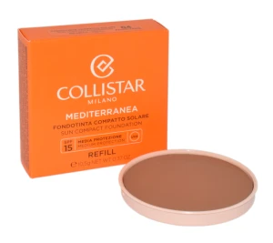 COLLISTAR Mediterranea SUN Compact Foundation Spf15 04 Pantelleria Refill podkład do twarzy 10,5 g