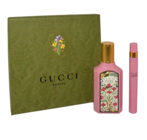 GUCCI SET (Flora Gorgeous Gardenia + Travel Spray ) woda perfumowana spray damskie 50 ml