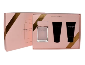 NARCISO RODRIGUEZ SET (For HER + BODY Lotion + Shower GEL ) woda perfumowana spray 50 ml