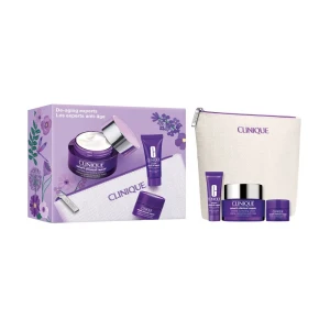 CLINIQUE ZESTAW De-aging experts zestaw kosmetyków z kosmetyczką