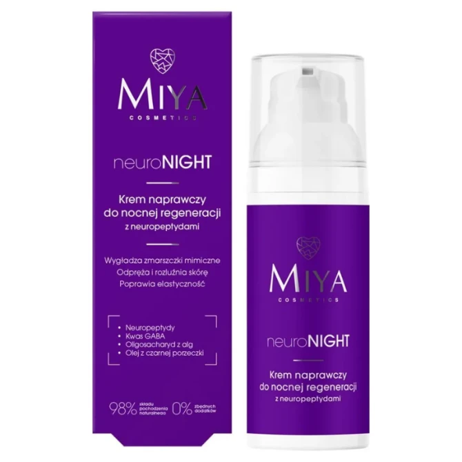 MIYA neuroNIGHT Krem naprawczy do nocnej regeneracji - 50 ml