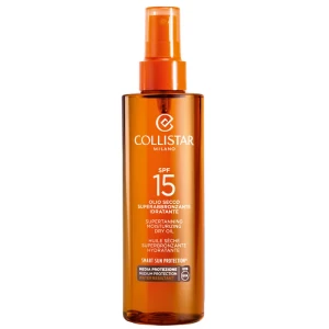 COLLISTAR Supertanning DRY OIL SPF 15 produkt kosmetyczny 200 ml