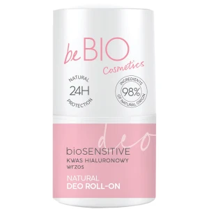 BeBio Ewa Chodakowska Naturalny deo roll-on na bazie naturalnego ałunu z kwasem hialuronowym i ekstraktem z wrzosu 50ml