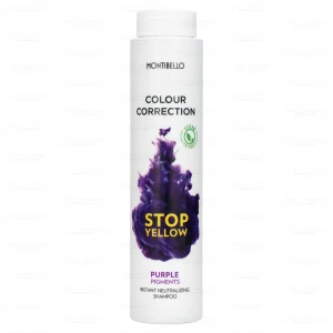 MONTIBELLO Colour Correction Stop Yellow Shampoo szampon neutralizujący żółte odcienie włosów 300ml