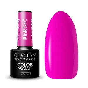 Claresa Soak Off UV/LED Pink lakier hybrydowy 540 5g