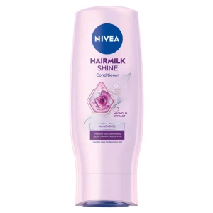 Nivea Hairmilk Natural Shine łagodna odżywka wyzwalająca blask włosów 200ml