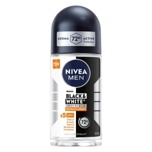 Nivea Men Black&White Invisible Ultimate Impact antyperspirant w kulce 50ml