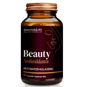 Doctor Life Beauty Antioxidants aktywator kolagenu suplement diety 60 kapsułek
